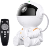Astronaut Galaxy Projector, Spaceman Star Projector Night Light, 360 Adjustable with 8 Lights Modes emote Control, USB Powered for Kids Adults Bedroom Home Party Ceiling Decoration