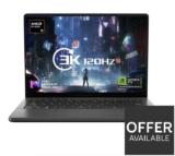 Asus Zephyrus G 14 Gaming Laptop – 14in WQXGA, GeForce RTX 5070, AMD Ryzen 9, 32GB RAM, 1TB SSD – Grey (with code)