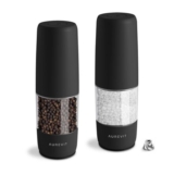 Aurevit Electric Salt & Pepper Grinder Set, USB Rechargeable, 2-Pack