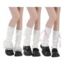 Auroriel 3-Piece Knee-High Socks Set for Girls Y2K Lolita Ballet