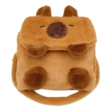 Auroriel Plush Capybara Backpack and Wallet