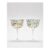 Azul Spot Cocktail Saucers Set of Two
