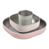 BABA Baby Meal Set, 3 Pieces, Microwave and Dishwasher Safe