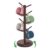 BAMBANG Wooden Mug Tree, 8-Mug Capacity, Rotating Base