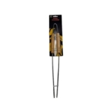 BBQ Tongs With Long Metal Arms & Wooden Handles For A Safer Grip