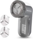 BEAUTURAL Portable Fabric Shaver with 2 Speeds, 3 Adjustable Shave Heights