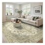 BEIMO Large Area Rug 200x290cm, Non-Slip, Green Beige