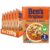 BENS ORIGINAL Tomato and Basil Microwave Rice, Bulk Multipack 6 x 220g Pouches / Roasted Garlic