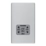 BG Dual Voltage Shaver Socket – Brushed Steel