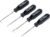BGS Diy 8016 Miniature Hook Set 4 pcs