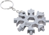 BGS Diy 85880 Multi-function Tool Snowflake 18-in-1 Stainless Steel