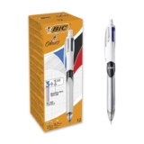 BIC 4 Colours Multifunctional Ballpoint Pen and HB Pencil Combo – Set of 12