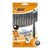 BIC BU3 Retractable Black Pens 10 Pack (Clubcard Price)