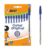 BIC Cristal Original Blue Pens – Medium Point (1.0mm) Ballpoint Biros Pens Multipack – Pack of 10