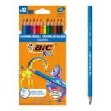 BIC Evolution Colour Pencils for Kids, Pack of 12