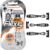 BIC Flex5 Razors – 5 Moveable Nano-tech Blades Plus a Precision Blade for Men – Pack of 3 Disposable Razors