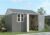 BIRCHTREE Garden Shed Steel Apex Roof House Outdoor Backyard Storage With Lockable Double Doors Window Free Foundation Tool Equipment Organizer Air Vents 10x10FT Grey