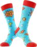 BISOUSOX Gifts for Men Dad Grandpa Funny Socks for Fathers Day Best Dad Ever Cotton Novelty Socks Fathers Birthday Gift