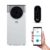 BLACKDECKER 12,000 BTU Smart Air Conditioner, 3-in-1 Functionality, Dehumidifier & Fan, Portable Design, Power Memory Function, White.