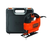 BLACKDECKER KS701EK-GB Compact Jigsaw with Blade, 520 W, Black/Orange