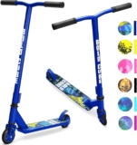 BOLDCUBE Beginner Stunt Scooter for Kids Ages 8-12, 6-12 Years – Lightweight Aluminum Deck, 360 – Freestyle Kids Scooter