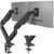 BONTEC Dual Monitor Stand for 15-34 Inch Screens – with Prime – Sold by bracketsales123 FBA