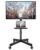 BONTEC Mobile TV Stand on Wheels, 23-60 Inch, Tilt, Height Adjustable, 25kg – w/Voucher & At Checkout – Sold by bracketsales123 / FBA