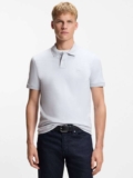BOSS Light Pastel Blue Passenger Short Sleeve Polo Shirt with code
