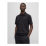 BOSS Mens Black Peozone Polo Shirt