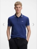 BOSS Mens Medium Blue Paddy Polo Shirt – S-6XL free delivery with code