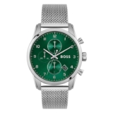 BOSS Sport Lux Skymaster Acier 44mm Mens Watch Green