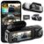 BOTSLAB 3 Channel 4K Dash Cam Front and Rear Inside, Triple Car Dash Cam with Voice Control. Sold by Botslab Direct UK / FBA