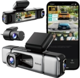 BOTSLAB 4 Channel 360 Dash Cam, 3.18 IPS Touchscreen,Voice Control