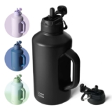 BOTTLE Insulated 1.8L Water Bottle Straw Dual-use Lid. Various colours – Vacuum Stainless Steel. Sold By BottleBottle FBA. Prime Deal