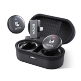 BOYA Boyamic Wireless Lavalier Microphone for iPhone/Android, Clip-On