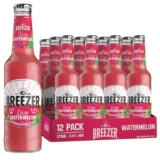 BREEZER Crisp Watermelon Flavoured Alcoholic Drinks, 3.4% vol., 27.5 cl