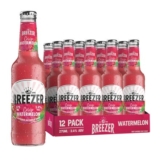 BREEZER Crisp Watermelon Flavoured Drinks, 3.4% ABV, 12×27.5cl