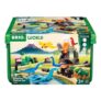 BRIO World Deluxe Dinosaur Train Set, 45-Piece Wooden Playset