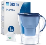 BRITA Water Filter Jug MAXTRA Marella, 1x Pure Performance cartridge Blue (2.4L) – £11.40 / £10.20 S&S