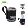 BRS 61 Camping Integrated Heat Collecting Pot Burner Ultralight with code – WEST TUNE Choice Store