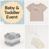 Baby & Toddler 20% Off Event (1,100 Items – Clothing, Nursey & Toys) – Tee 40p / Legging & Tee Set £1.20 – Free Click & Collect