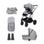 Babymore Chia Pram Pushchair – Pearl Grey