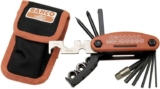Bahco Multi Bike Pocket Tool, Compact MultiFunction Repair Tool with Essential Bits and FoldOut Design