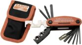 Bahco Multi Bike Pocket Tool, Compact MultiFunction Repair Tool with Essential Bits and FoldOut Design
