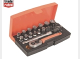 Bahco SL25 1/4 Drive Socket Set 25 Pcs. Free C&C