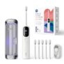 Bair Care I6 Sonic Toothbrush – 100-Day Battery Life, Rechargeable, 5 Cleaning Modes, IPX8 Waterproof, Smart Timer