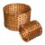 Bamboo Lampshade Set, Cylindrical, 30/16 Cm, Brown (2)