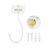 Banana Hanger Hook, Space Saving, Self Adhesive, White, 1 Pack