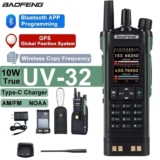Baofeng UV-32 GPS Walkie Talkie 10W, Multi-Band, Phone Programming, Type-C Charging Welcome deal Quanzhou Shiqun Electronics Co., Ltd