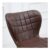 Bar Stools Set of 2 Brown